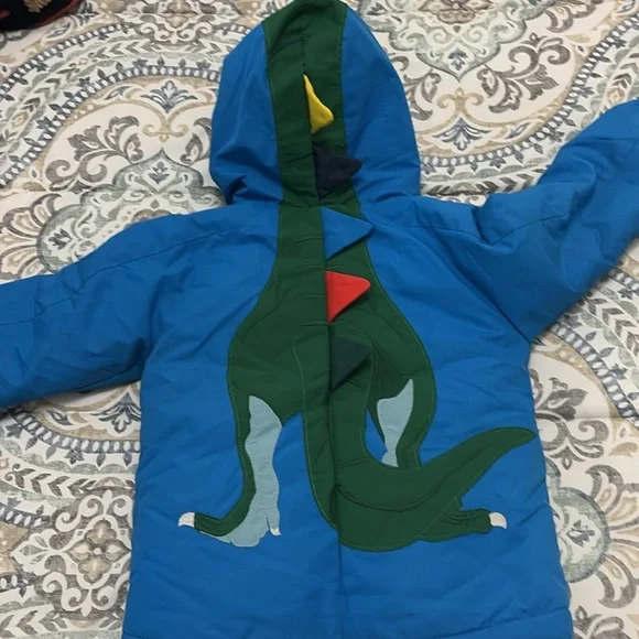 Mini Boden boys dinosaur jacket 2-3T - Picture 3 of 3